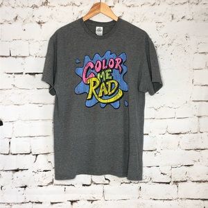Color Me Rad grey T-shirt